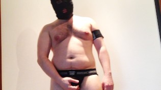 Flauros Bear: chubby bear working out and cumming big load